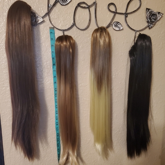 Clip on pony tail wigs - Picture 2 of 12